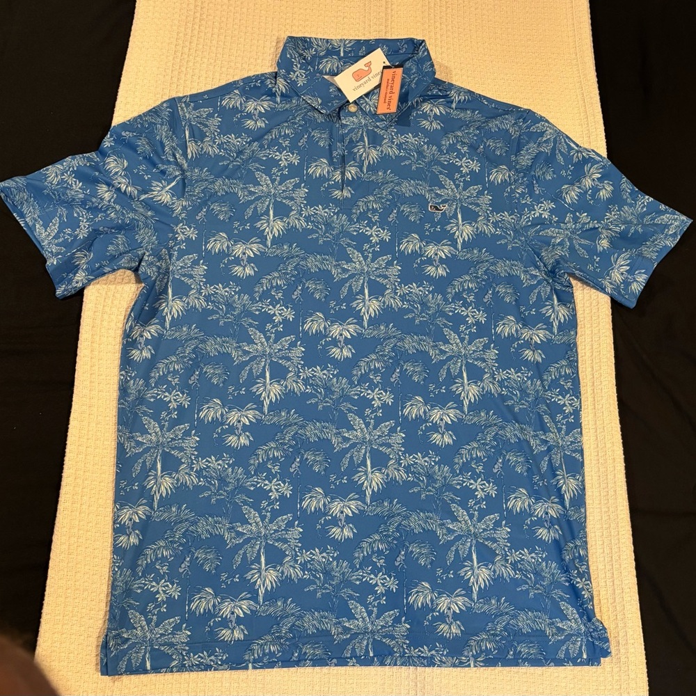 Vineyard Vines Blue Polo Shirt